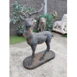 Good quality cast iron model of a Stag.