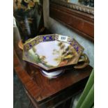 19th. C. Oriental ceramic fruit bowl
