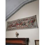 19th. C. tapestry wall hanging