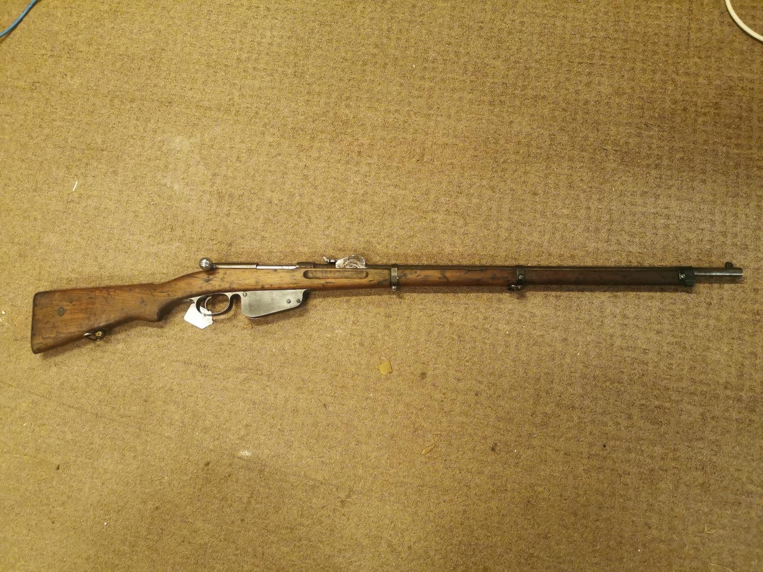 1886 Mannlicher rifle