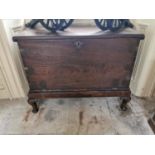 18th. C. Camphor wood chest
