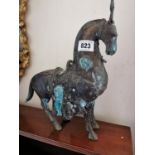 Rare Chinese bronze model of a Horse.
