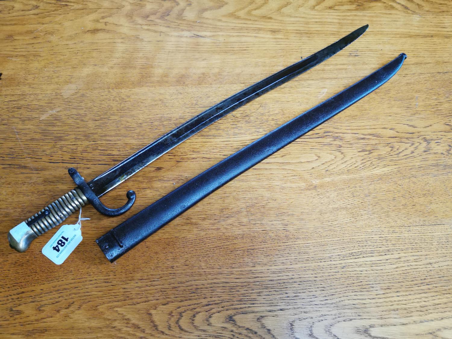 19th. C. French bayonet