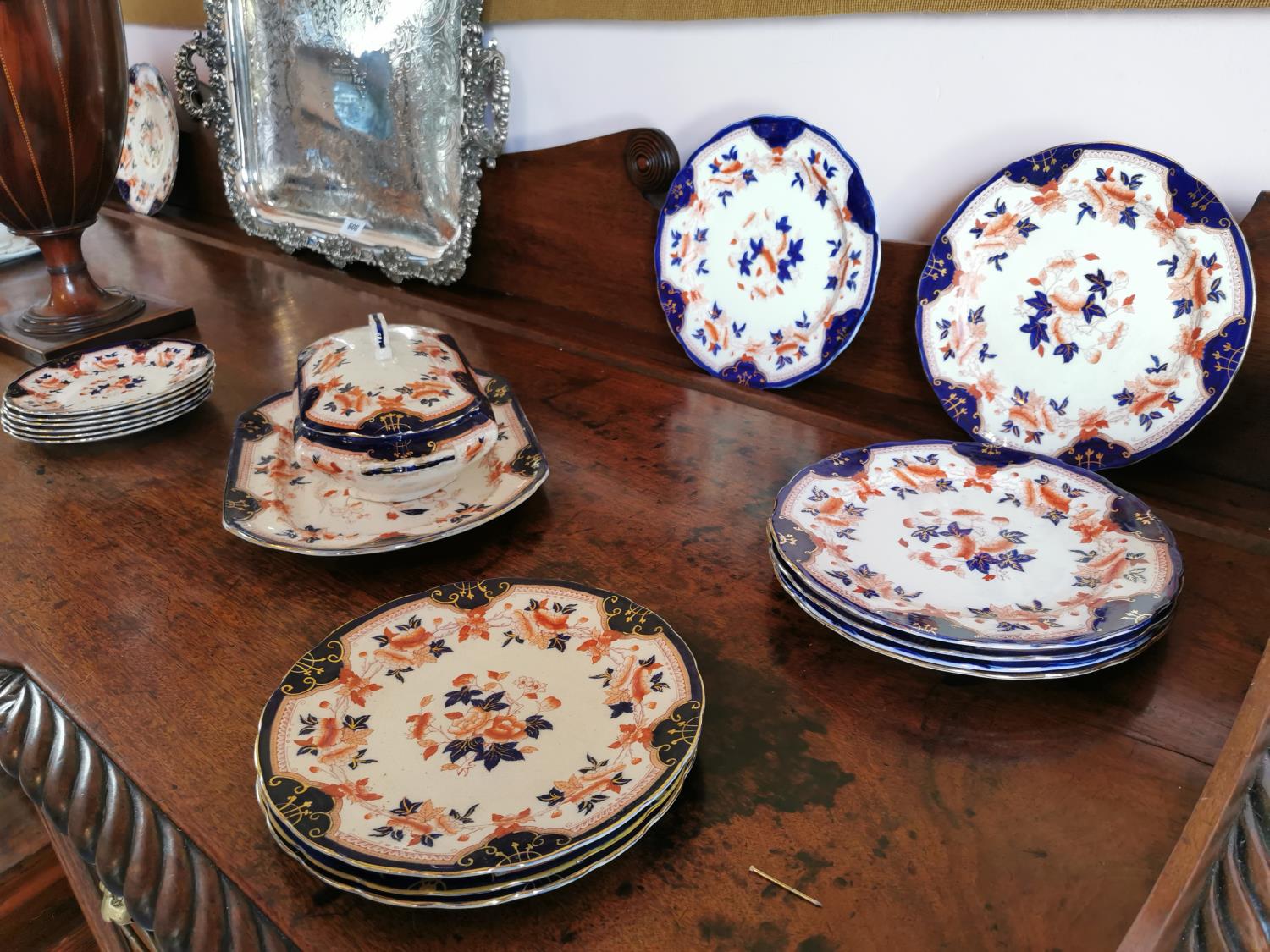 Sixty six piece ceramic dinner service set. - Image 3 of 5