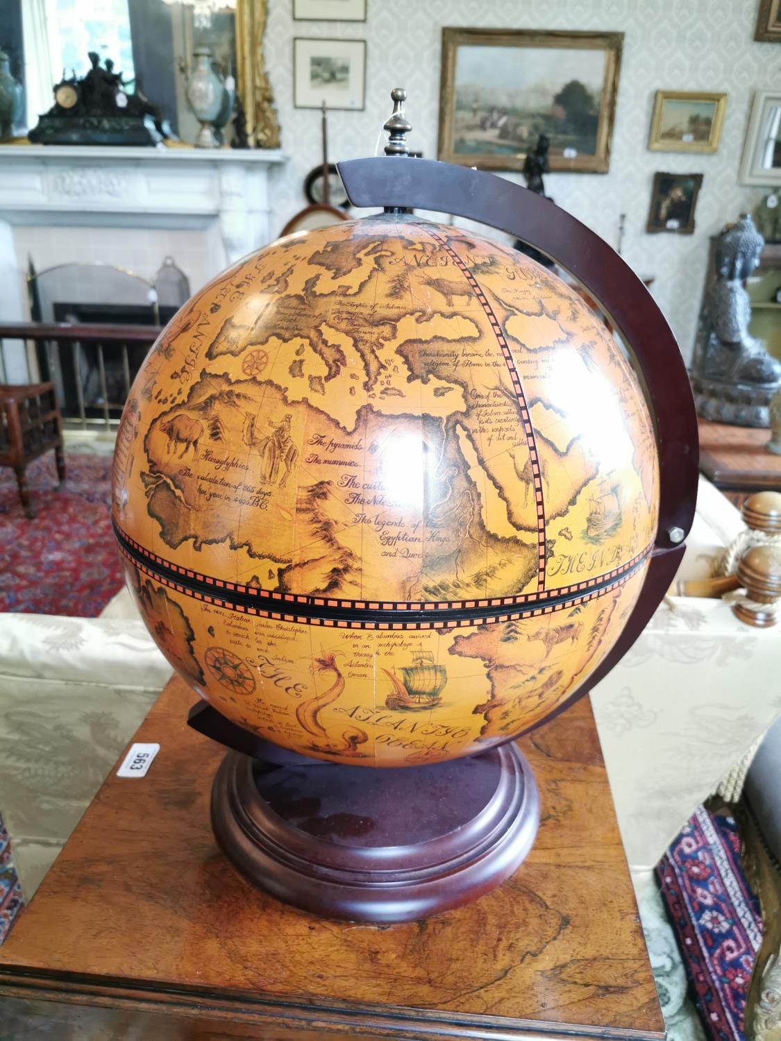 Table top drinks cabinet.