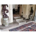 Pair of 19th. C. Oriental ceramic conservatory stools