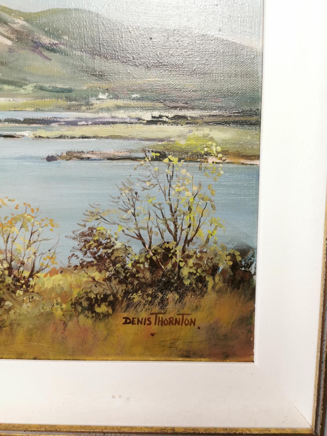 Denis Thornton Rural Scene Oil on Canvas - Image 2 of 3