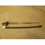 1827/45 Pattern Rifle Officer's Sword (relic condition)