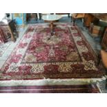 Persian hand knotted woolcarpet