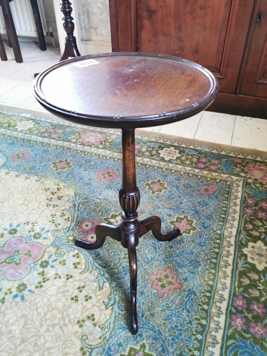 Mahogany wine table