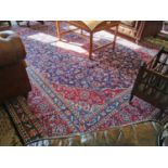 Persian hand knotted woollen carpet