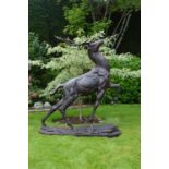 Cast iron Stag