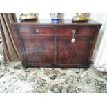 Georgian mahogany side cabinet