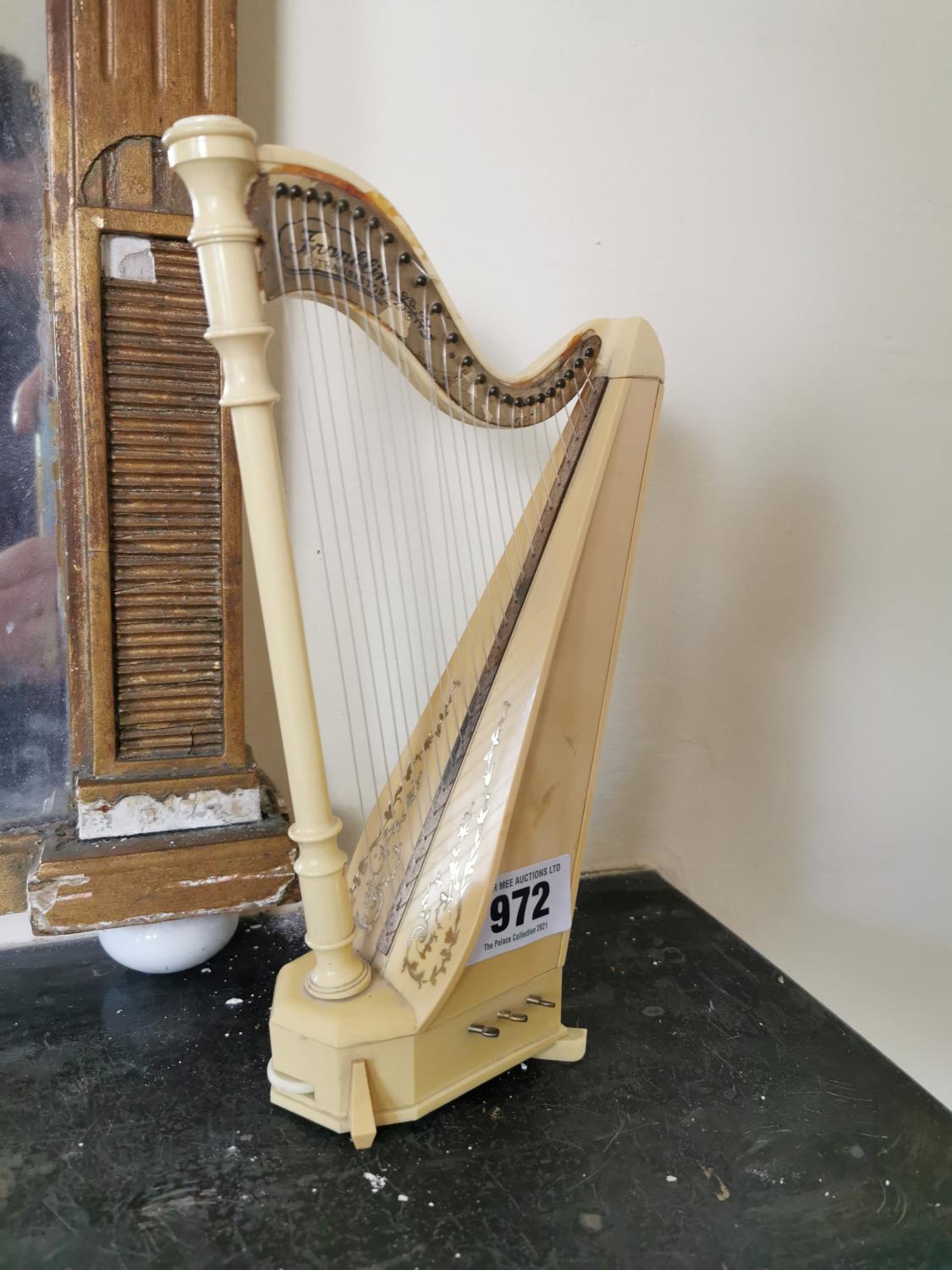 Unusual musical Harp.