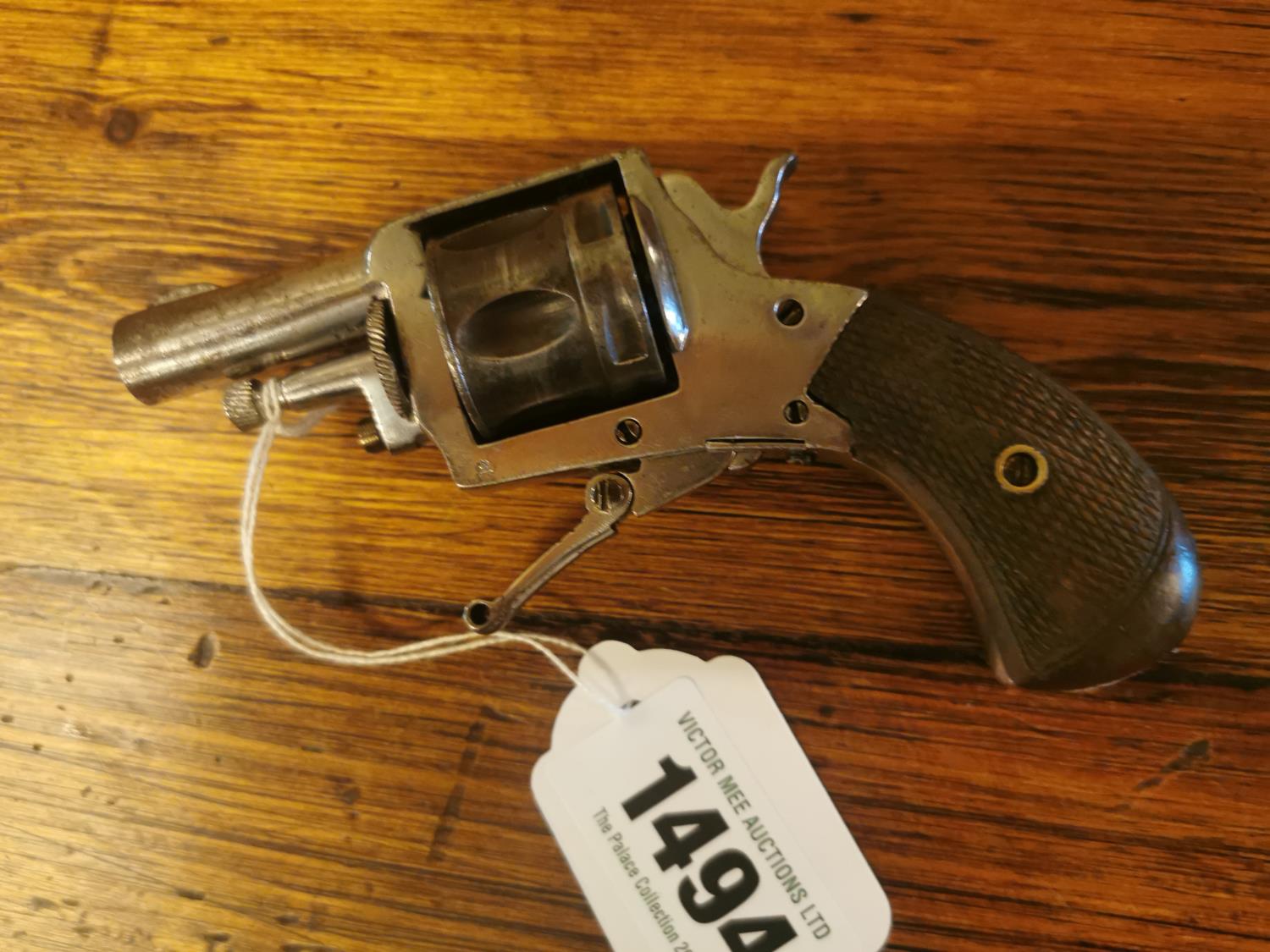 19th. C. bulldog pistol - Bild 2 aus 2