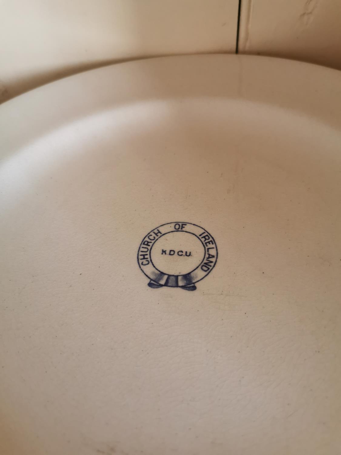 Set of ten 2nd Period Belleek dinner plates - Image 2 of 2