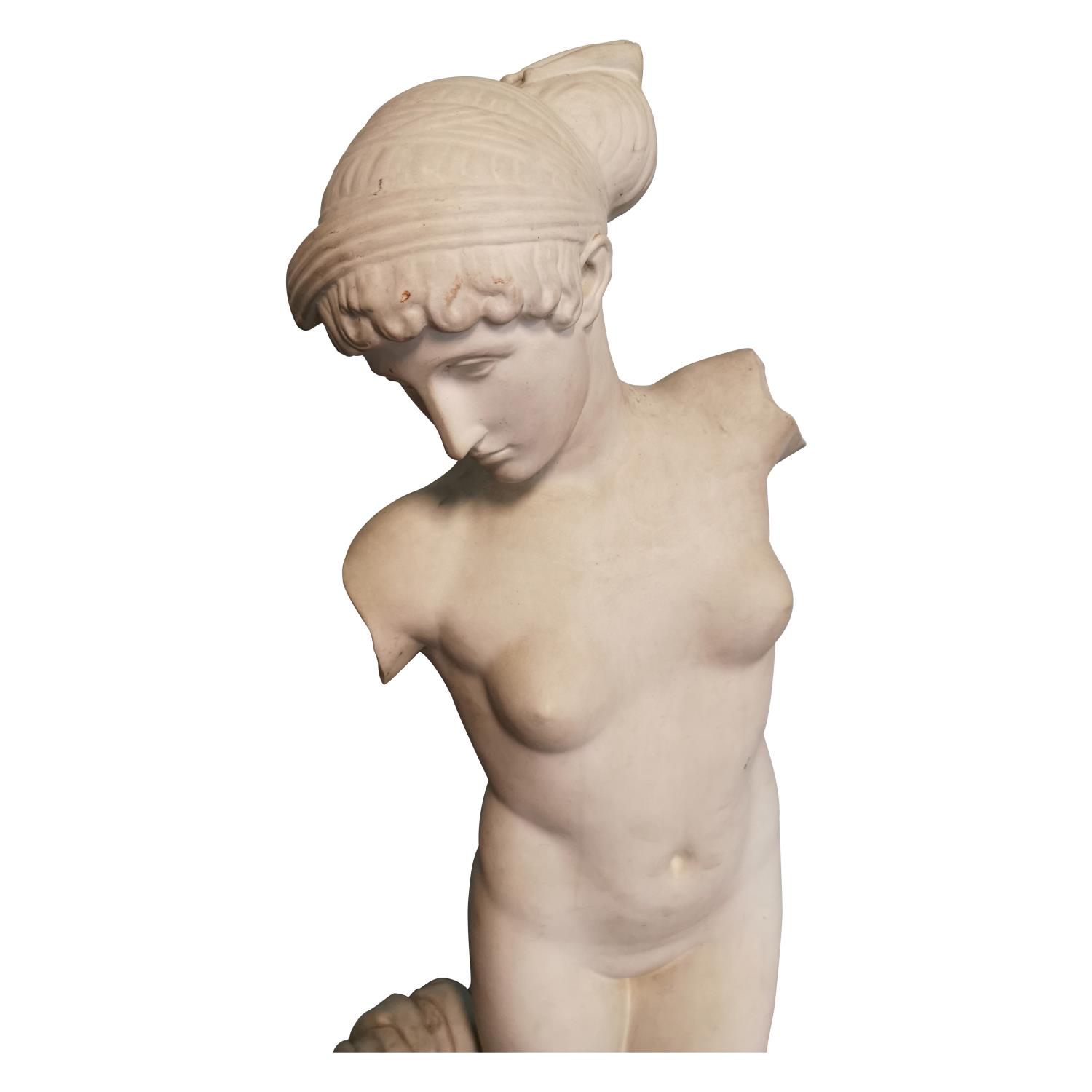 Parian ware figure of a Grecian lady. - Bild 2 aus 4