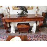 Fine quality William IV mahogany server