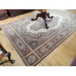 Decorative Afghan hand knotted wool carpet square