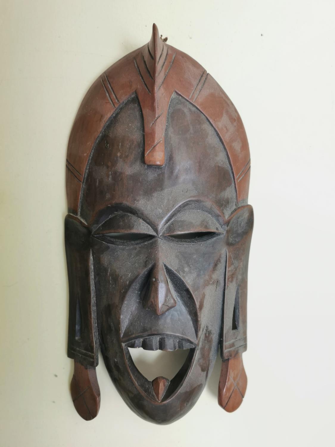 Polynesian face mask