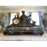 19th. C. mantle clock