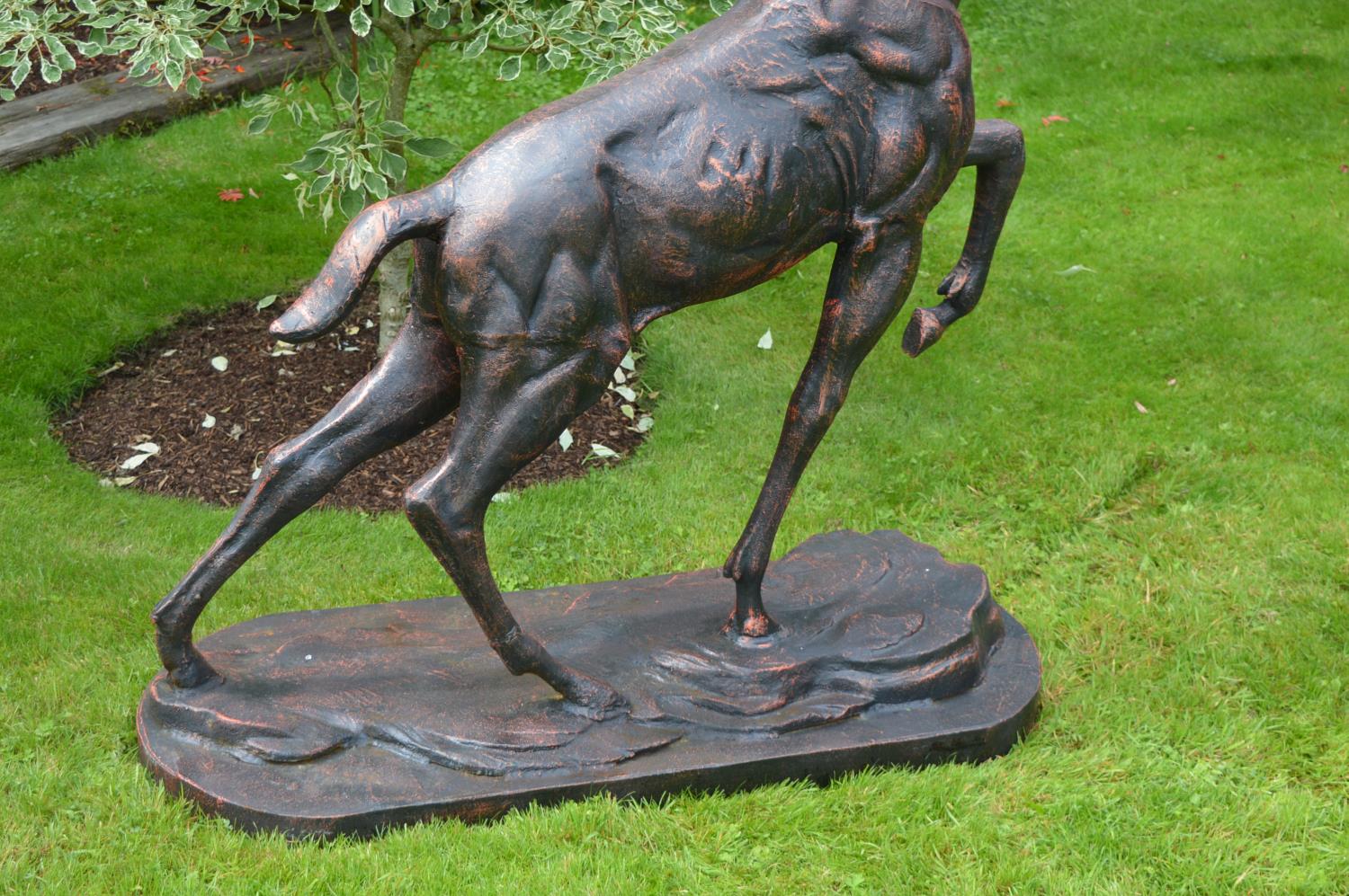 Cast iron Stag - Image 2 of 4