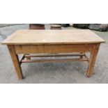 Early 20th. C. pine coffee table