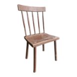 19th C. painted pine Antrim chair