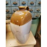 19th. C. stoneware flagon