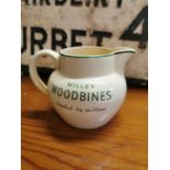 Will's Woodbine ceramic advertising jug