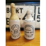 Two early 20th. C. ginger beer bottles