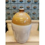 19th. C. stoneware flagon