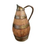 20th C. brass jug