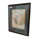 Gems Of Erin Waltz framed coloured print