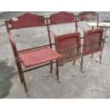 1940's three seater Barbour's bench