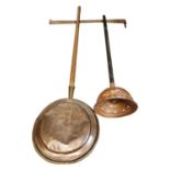 Early 20th. C. copper bedwarmer