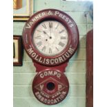Vanner & Prest's Molliscorium advertising clock