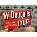 Douglas Non Poisonous Drip enamel advertising sign