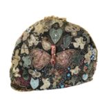 Early 20th. C. embroidered tea cosy