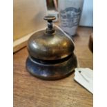 19th. C. hotel counter bell