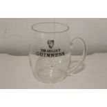 Guinness Draught advertising tankard.