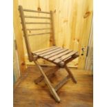 1950's child's folding chair