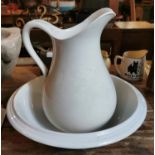 Melvinware jug and basin set