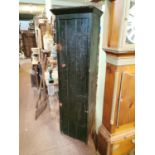 19th. C. Irish painted pine cupboard