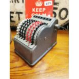 1950's adding machine