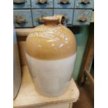 19th. C. stoneware flagon