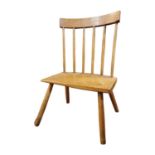 19th. C. beech Antrim chair