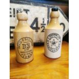 Two early 20th. C. ginger beer bottles