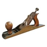 Brass and metal wood plane