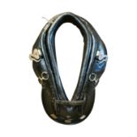 Early 20th. C. leather horse collar